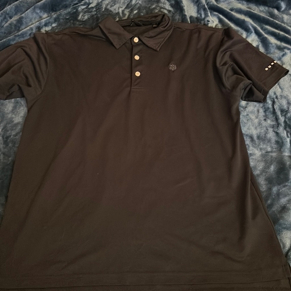 Dunning black polo